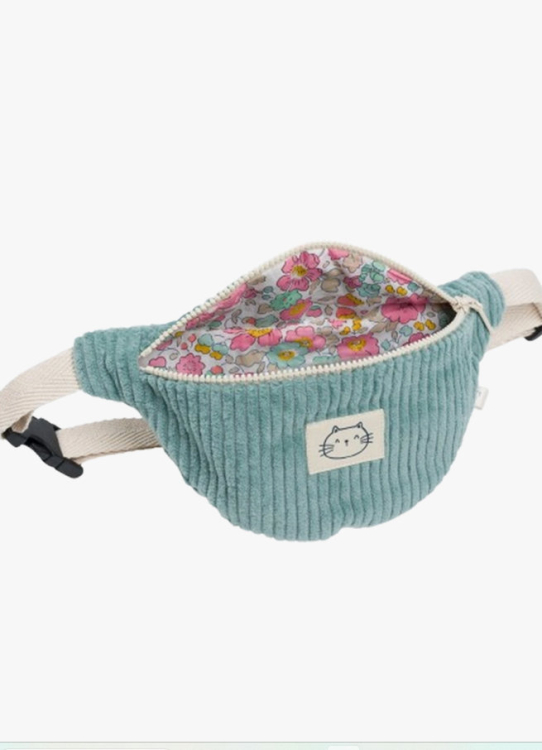 DIY-Set für Gürteltasche - auspacken - schneiden - losnähen - mint - Kids